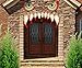 jollylife Halloween Monster Face Decorations - Outdoor Garage Door Archway Car Party Decor with Eyes Teeth Cutouts (Assembly Needed)