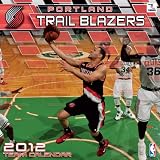 2012 PORTLAND TRAIL BLAZERS 12X12 WALL CALENDAR