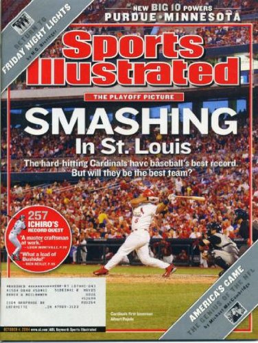 Sports Illustrated October 4, 2004 St. Louis Cardinals, Kyle Orton Purdue & University of Minnesota, Jacksonville Jaguars' Marcus Stroud