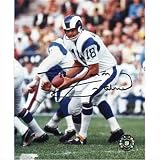 Roman Gabriel Autographed St. Louis Rams (White Jersey) 8x10 Photo