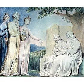 poster / affiche Illustrations of the Book of Job; Job accepting Charity est disperible en (L x H...