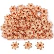 Flower Bali Spacer Beads Copper Plated 7mm Approx 60