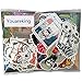 Youareking (150/50 Pack) Random music film Vinyl Skateboard Guitar Travel Case Stickers Car Bike Travel Suitcase Phone Decals Mix Lot Fashion Cool (50)