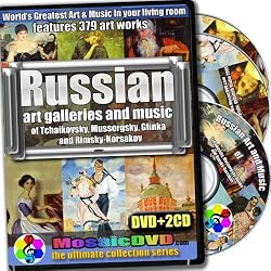 Russian Art Galleries and Music of the Time, DVD+2CDs Ultimate MosaicDVD Collection