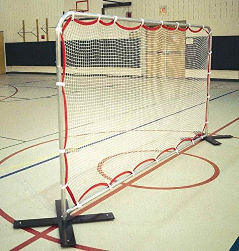 Soccer Training Rebounder in Silver Finish 5 ft H