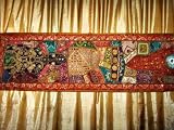 Review exoticindiacollection.com  / 40% Off Beaded Earthy India Sari Tapestry Table Runner
