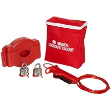 Brady Gate Valve Lockout Pouch Kit