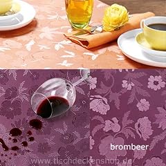 Tischdecke DIAMOND 110 x 140 cm, brombeer, eckig, abwaschbar