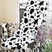 Blancho Bedding - [Animal Cow] Micro Mink Throw Blanket with 14.5 OZ filling (50 by 70 inches)