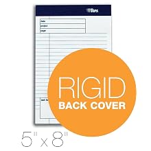 TOPS Docket Gold Project Planning Pad, 8 x 5 Inch, Task List, 40 Sheets, 6-Pack, White (77152)