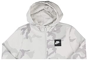 nike boys camo hoodie