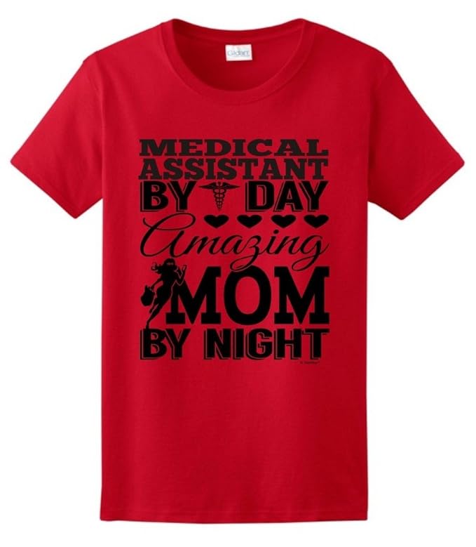 Amazon.com: Medical Assistant By Day Mom by Night, Mom Gift Ladies ...