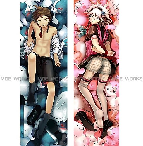 Lost STAR Danganronpa: Trigger Happy Havoc Komaeda Nagito Naegi Makoto Newest Design Long Pillow Dakimakura Design