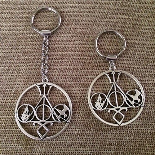 Fandom Keychain Harry Potter Divergent Hunger Games