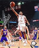 Aaron Brooks Autographed Photograph: Houston Rockets 8x10 Photo