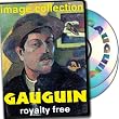 Gauguin, Over 100 High Resolution Digital Images, Royalty Free Collection DVD