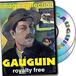 Gauguin, Over 100 High Resolution Digital Images, Royalty Free Collection DVD