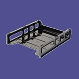 Letter Tray, Front Load, 10 1/2x12 1/2x2 7/8, Smoke (OIC21031) Category: Desktop Supplies Organizers