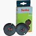 Geha Farbband Seide f�r DIN Doppelspule, Gruppe 1 S, Ma�e: 13mm / 10m, Farbe schwarz/rot