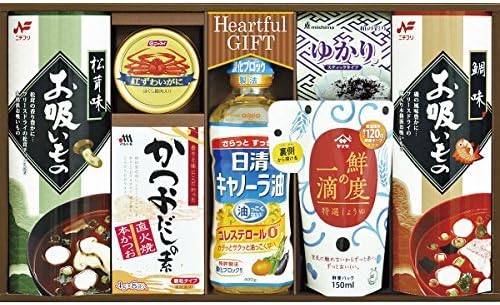 Drop soy sauce of Nisshin canola oil &amp; freshness assortment 15-2703-048