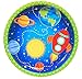 BirthdayExpress Solar System Rocket to Space Astronaut Party Supplies - Dinner Plates (8)
