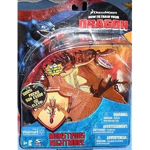 How To Train Your Dragon Movie Deluxe 7 Inch Action Figure Monstrous Nightmare by 