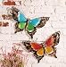 Set Of 2 Stained Glass Butterfly Decor Wall Art by Collections Etc