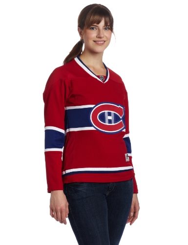 NHL Women's Montreal Canadiens Reebok Premier Team Jersey - 7214W508Wrmca (Red, Medium)