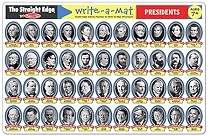 Melissa & Doug Write-A-Mat PRESIDENTS Placemat