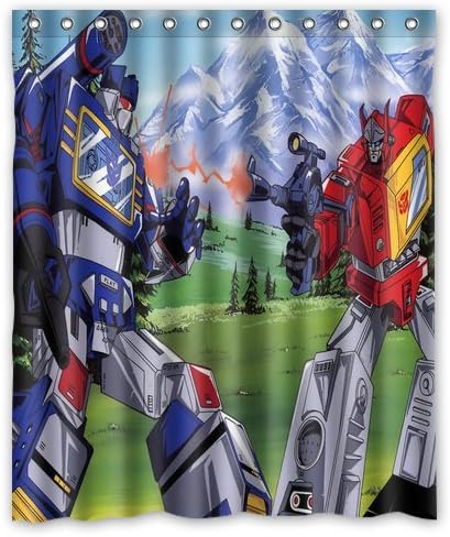 Retro Transformers blaster soundwave Shower Curtain Stylish/drapery/panels/treatment Waterproof Polyester Fabric Bathroom Decor 60" x 72"- Standard Modern Home Decor