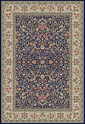 Nubrisa Davinci Sarouk 34 Navy Scatter 2' 0" X 3' 7" Traditional Area Rug