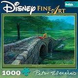 Image Buffalo Games Disney Fine Art: Fishing With Friends (Winnie)