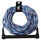 Kwik Tek Ski Rope 1 Section 75 ft 4' finger Guards