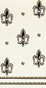 Creative Converting Fleur De Lis 3-Ply Guest Napkin - 192 Count