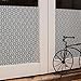 Fancy-fix Vinyl Decorative Trendy Geometric Privacy Window Glass Film