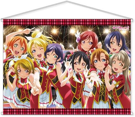 Love Live! School idol project B1 tapestry μ's From Japan New