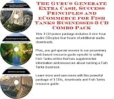 The Gurus Generate Extra Cash, Success Principles and eCommerce for Fish Tanks Businesses 3 CD Combo Pack