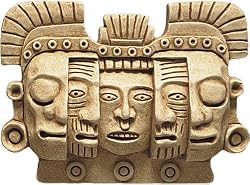 Mayan Mask of Death and Rebirth Wall Relief, Small
