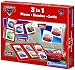 Clementoni 12589 - Cars - 3 in 1 (Memo, Domino, Lotto)