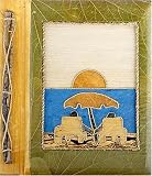 Review Cozee World  / All Natural 40 Photo Handmade Photo Album - Couple At Beach