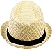 Simplicity Fedora Bucket Fashion Cap Summer Floral Vintage Hats, 738_Beige S/M