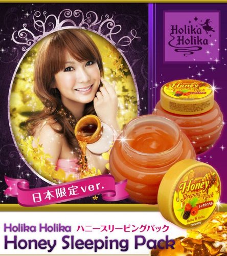 《HolikaHolika ホリカホリカ》 ハニースリーピングパック （トックリイチゴ ナイトパック） 150ml