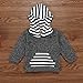 AMA(TM) 2PCS Baby Girl Boy Striped Hoodie Tops+Pants Outfits Clothes Set
