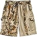 Legendary Whitetails Men's Whitewater Two-Tone Legends Camo Swim Trunks