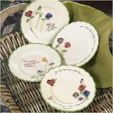 LENOX A PROPER TEA PARTY PLATES - SET OF 4
