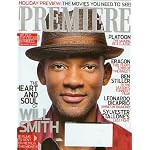 Premiere Magazine December 2006 - Will Smith book cover