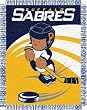 BUFFALO SABRES 36" x 48" Triple Woven Jacquard BABY KNIT THROW BLANKET
