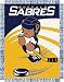 BUFFALO SABRES 36" x 48" Triple Woven Jacquard BABY KNIT THROW BLANKET