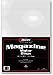 BCW Magazine Bag Mylar Bag 2 Mil - Archival Safe - (Case of 10 Packs - 50 Bag(s) per Pack) - Magazine Collecting Supplies