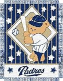 San Diego Padres Jacquard BABY Throw Blanket